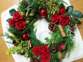 X'mas リース作り 画像2