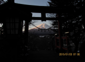 今朝の富士山 画像3