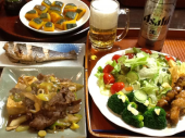 焼き魚すき焼き大盛サラダ 画像3