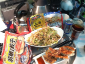 羽根付き餃子と上海焼そば 画像2