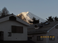 今日もよい天気だが、まだ寒い