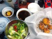 トンカツと千切りキャベツ 画像1