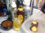 サラダにタコ天五目いなり 画像3