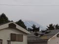 朝は晴れているが後曇りの予報
