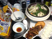 水菜豆腐水餃子いかフライ 画像2