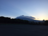 富士山に雪 画像2