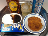 お好み焼きと即席味噌汁で 画像3