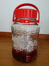 桃とプラム進行中 画像2