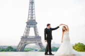 パリでの結婚写真♬ 画像1