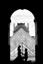 パリでの結婚写真♬ 画像2