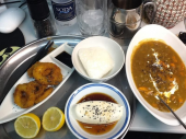 イカ輪と冷奴カレーライス 画像2