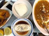 イカ輪と冷奴カレーライス 画像3