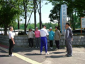 晴れ　ジョギング教室