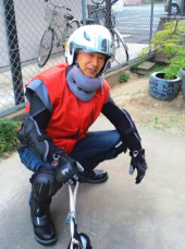 朝　事故現場に遭遇 画像1