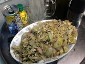 野菜炒めひじき豆腐混ぜて 画像2