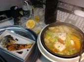 西京漬焼魚とキムチ鍋再び 画像2