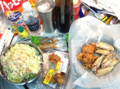 鶏肉あげものと肉じゃがと 画像2