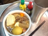 鶏肉あげものと肉じゃがと 画像3