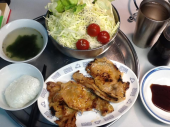 豚しょうが焼き定食あれも 画像2
