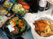朝からカレーと半額弁当 画像3