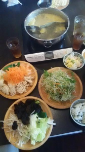 野菜どっさり と たき火 画像1