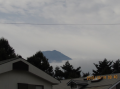 曇っているけど富士山は見えます