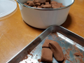 夜中の生チョコ