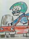 『　車上荒らし！？　』