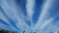 放射状雲 と 見にくいよね