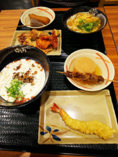 歩いて通勤、整骨院、はなまるうどん、缶チューハイ・ビール 画像1