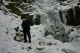 ツツジオ谷の氷瀑