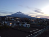 床屋に行く＋今朝の富士山 画像1