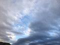 台風の前に♪