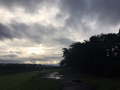 台風の前に♪