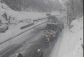 岩手でも雪が…↓ 画像1