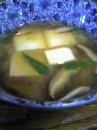 夏野菜カレーと味噌汁