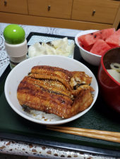 鰻＆食べられた(Ｔ＿Ｔ） 画像1