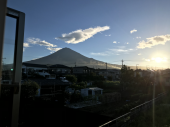 朝　富士山を撮 画像2