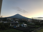 富士山に雪 画像1