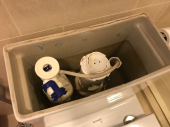 万ちゃん記 (1316)【 トイレのタンク（の不具合） 】～今回(今年)こそリバウンドしない！ 画像1