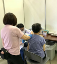 母  ワクチン接種
