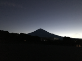 富士山静岡側　初雪 画像1