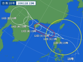 万ちゃん記 (1649）【 台風 】～今回(今年)こそリバウンドしない！ 画像1