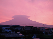 富士山の朝焼け 画像1
