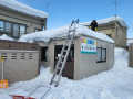 自宅も雪下ろし