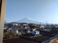 富士山にガス