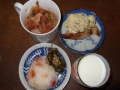 連休中はおさんどんばかりで