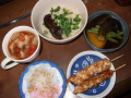 連休中はおさんどんばかりで