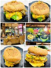 万ちゃん記 (2380）【 タトゥー・バーガー 】～今回(今年)こそリバウンドしない！ 画像1