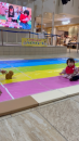 孫娘のハイハイレース